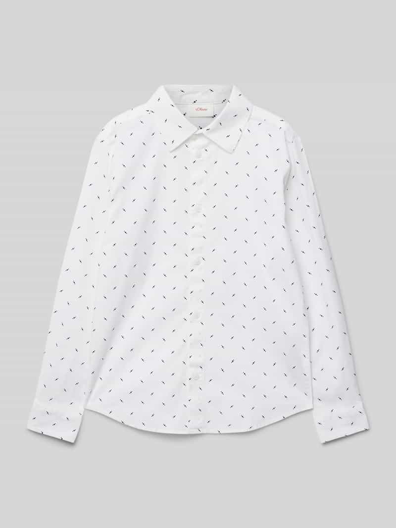 s.Oliver RED LABEL Regular fit overhemd met katoen