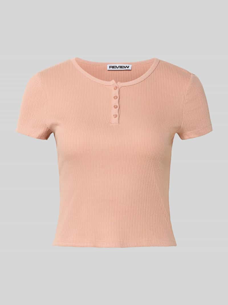 T-shirt met ronde hals