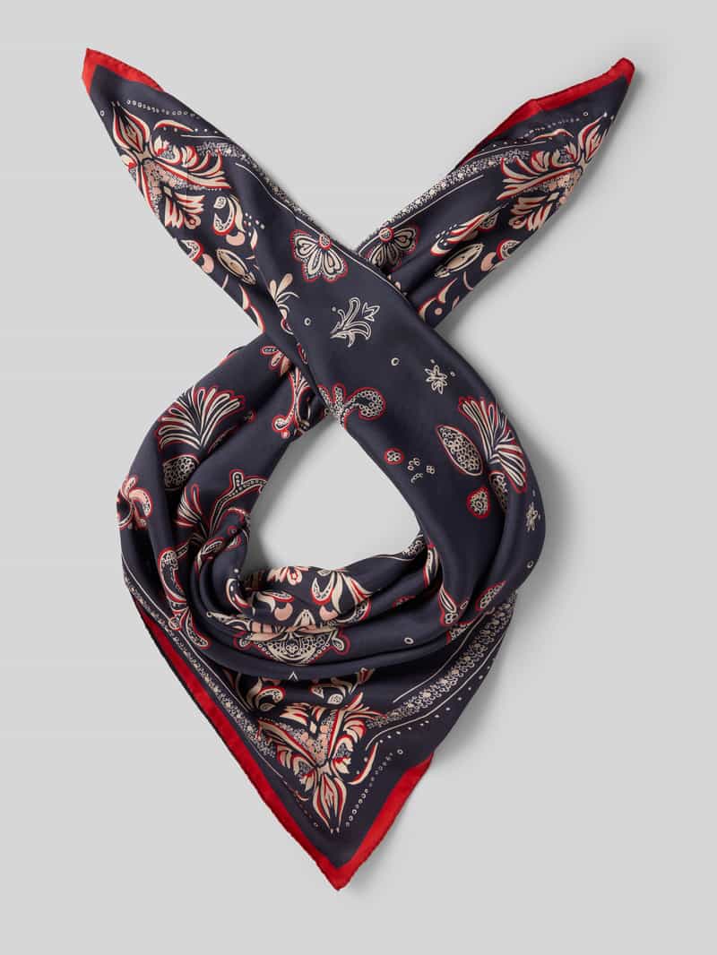 Marc Cain Zijden sjaal in driehoekig model