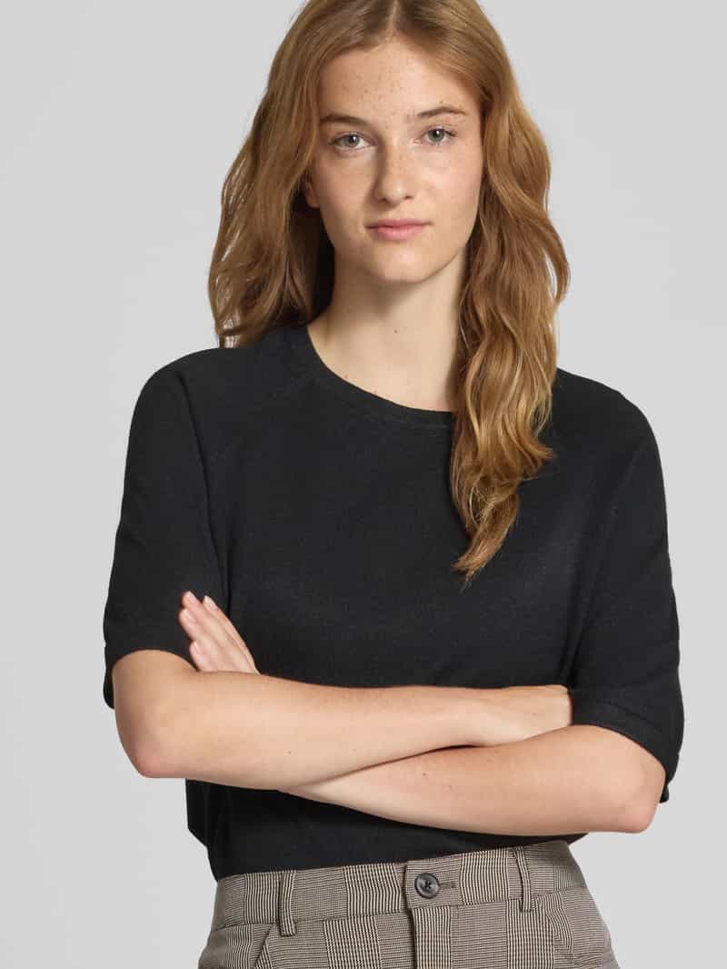 Pieces Regular fit T-shirt met raglanmouwen model 'BREE'