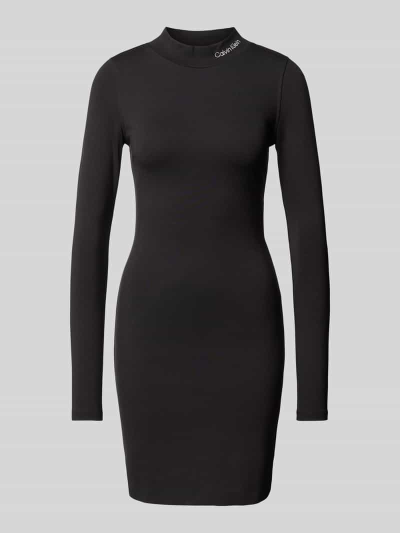 Calvin Klein Jeans Mini-jurk met opstaande kraag model 'MILANO'