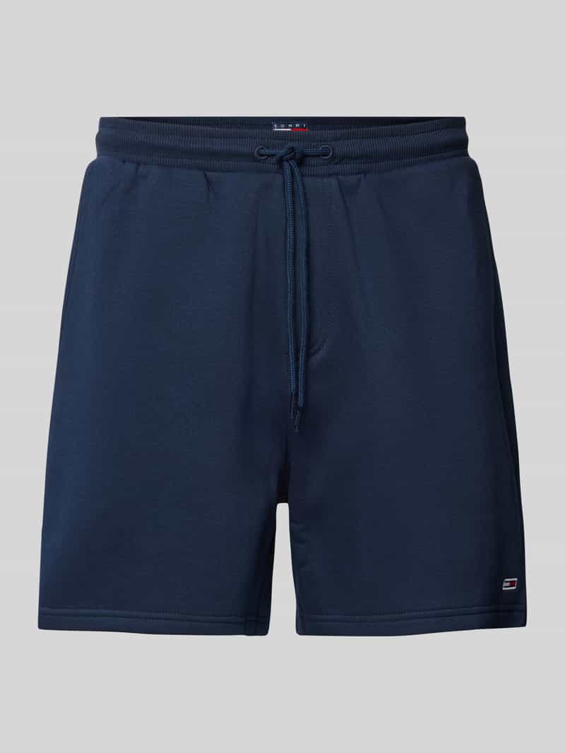 Tommy Jeans Regular fit sweatshorts van katoenmix