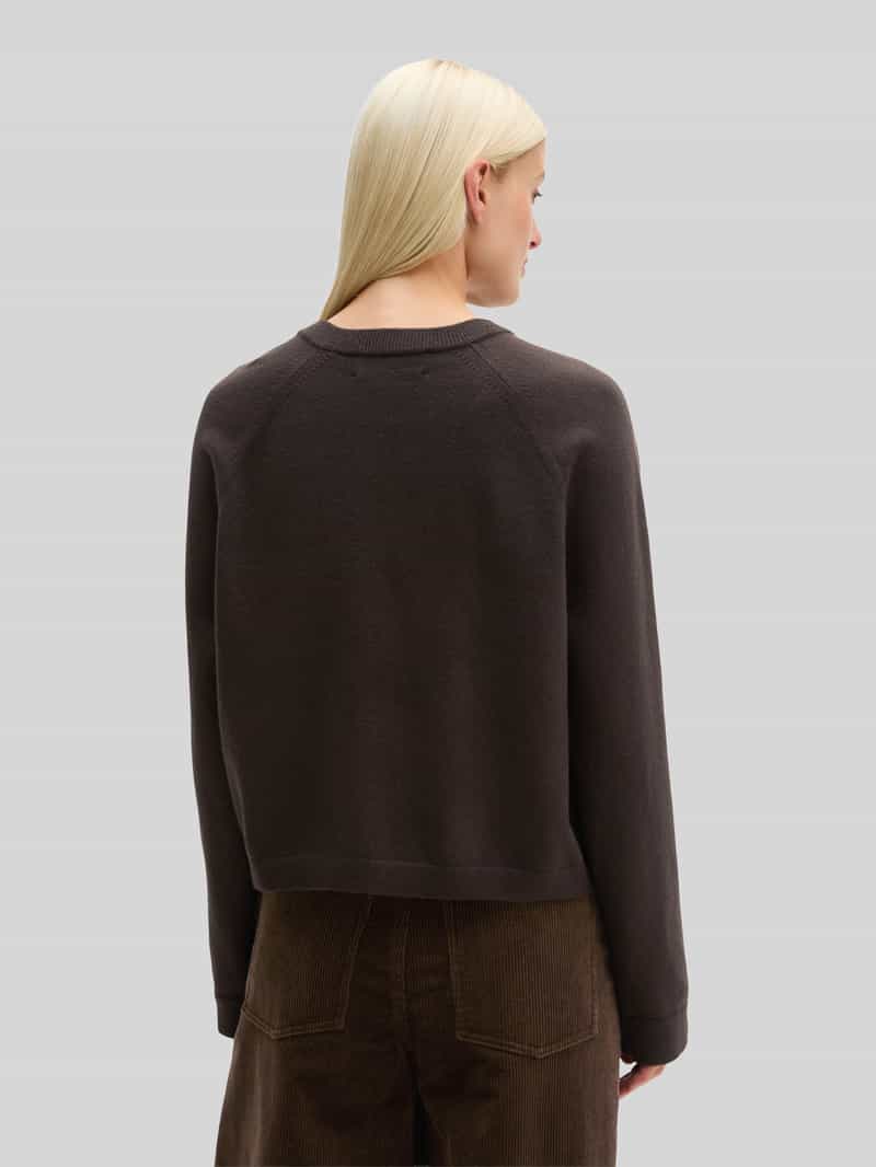 Marc O'Polo Regular fit gebreid jack met raglanmouwen
