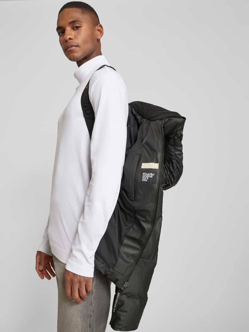 khujo Gewatteerd jack met labelpatch model 'Dover