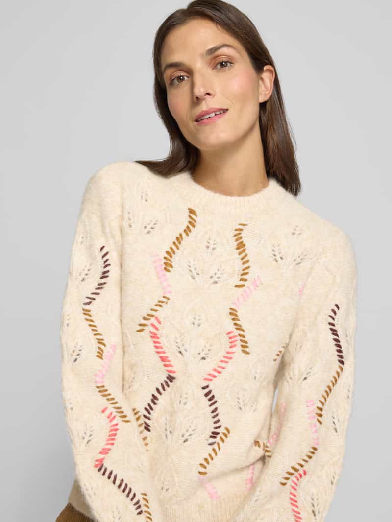 YAS Gebreide pullover met stitchings model 'GABBI'