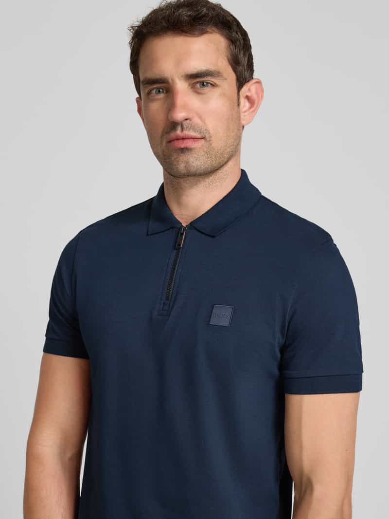 Boss Orange Poloshirt met labelpatch