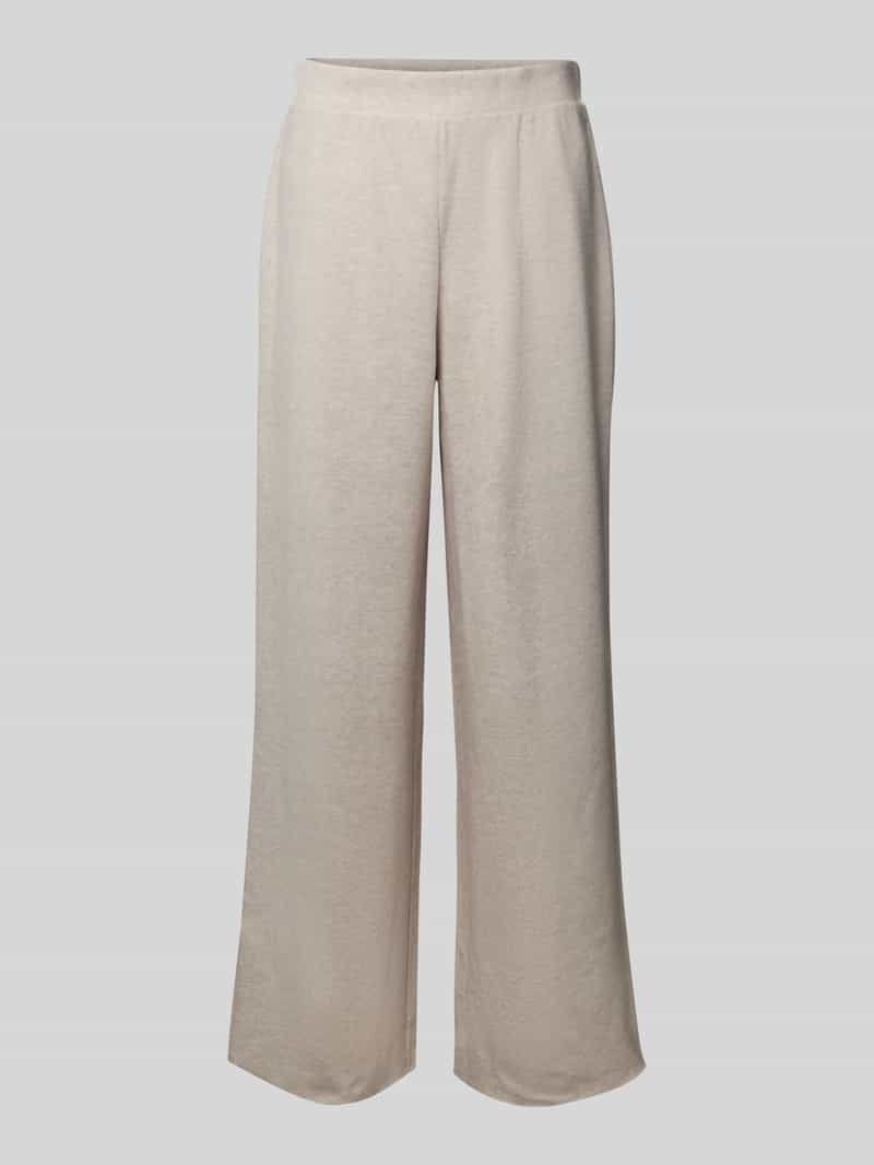 Only Regular fit broek met wijde pijpen
