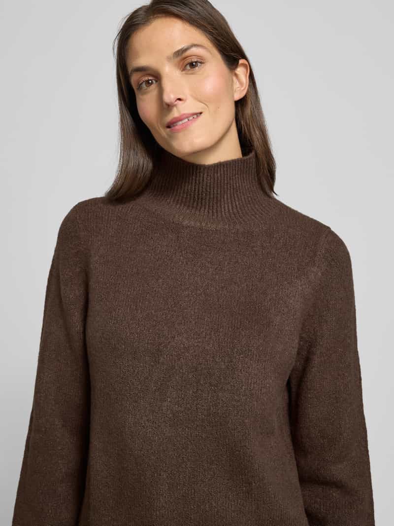 Jake*s Casual Gebreide pullover met opstaande kraag
