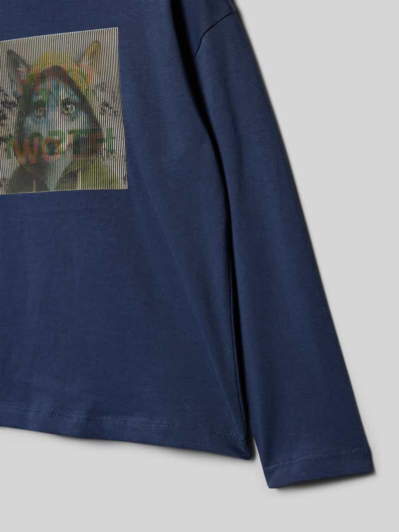 Mayoral Shirt met lange mouwen ronde hals en motiefprint