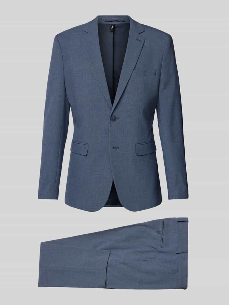 Selected Homme Slim fit colbert met paspelzak op de borst model 'LIAM'