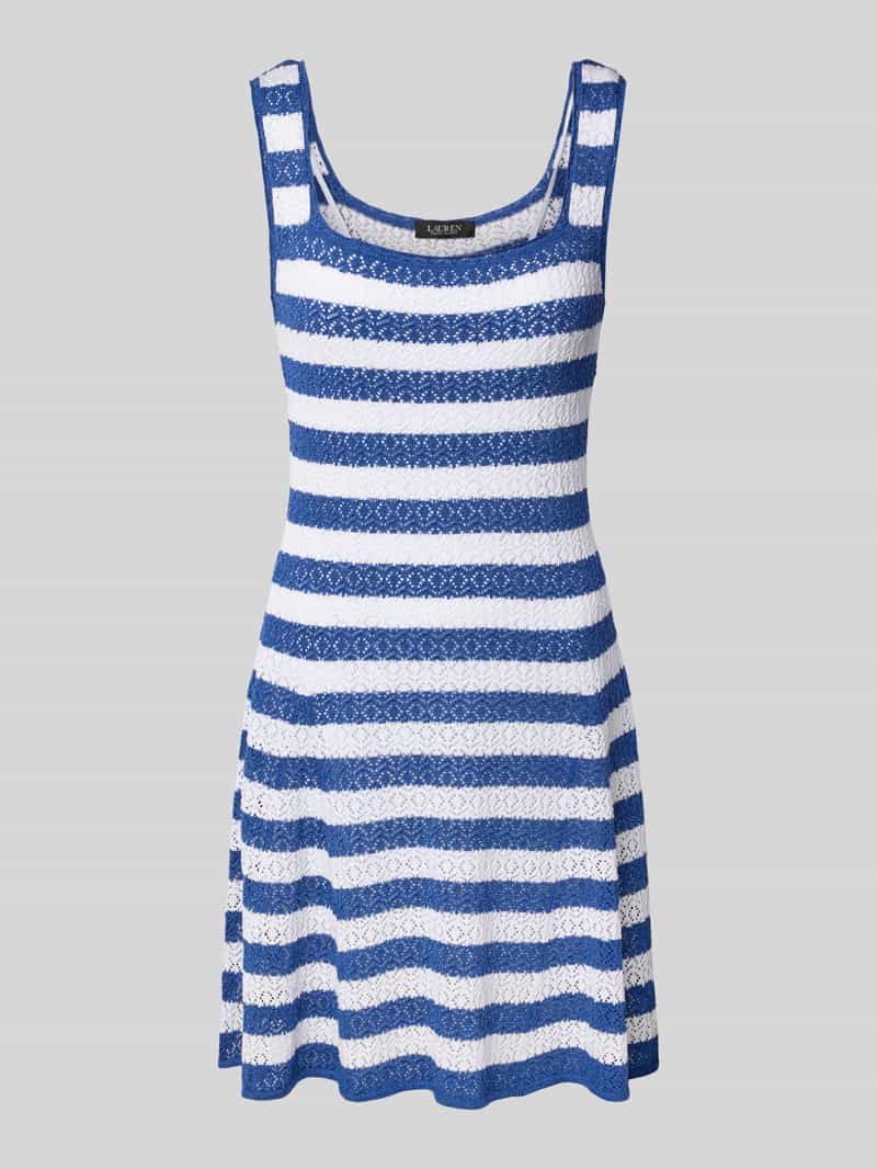Lauren Ralph Lauren Mini-jurk met vierkante hals model 'KARICE'
