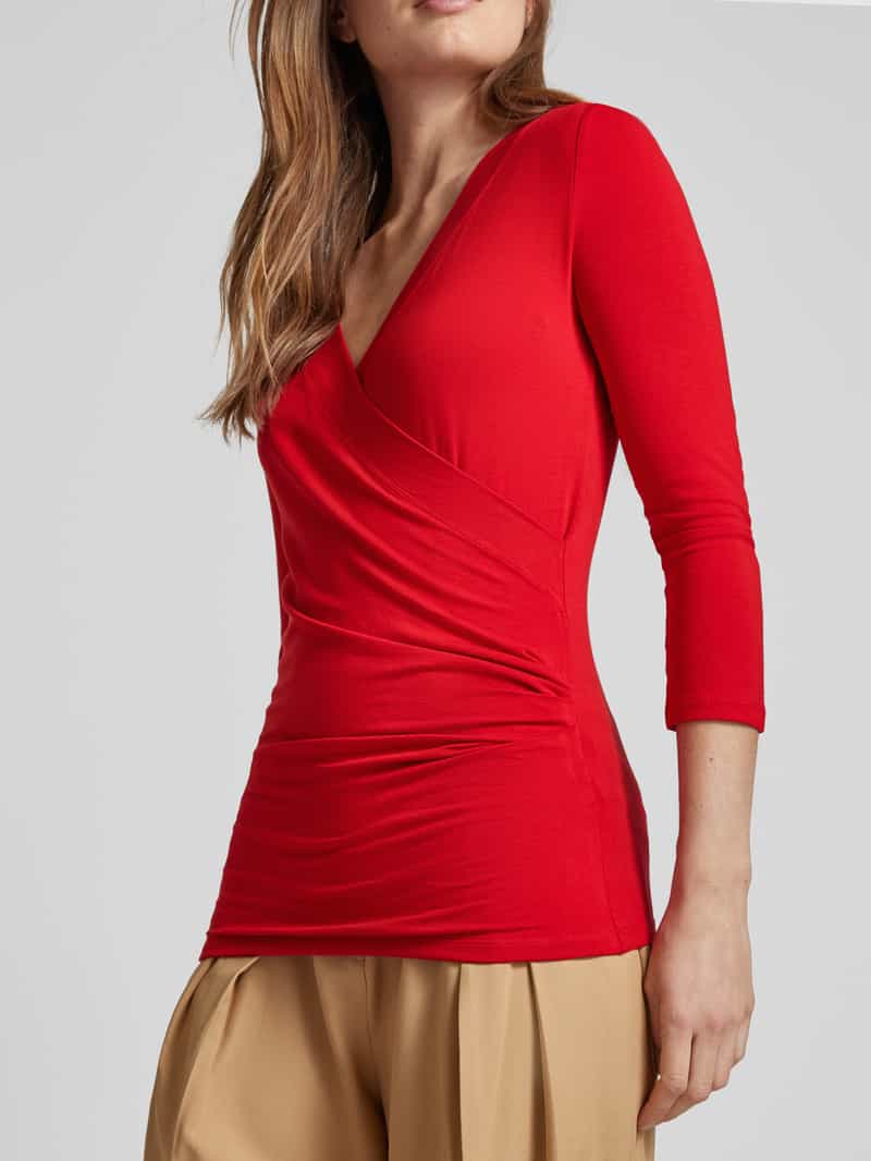 Lauren Ralph Lauren Regular fit blouseshirt van viscosemix model 'ALAYJA'