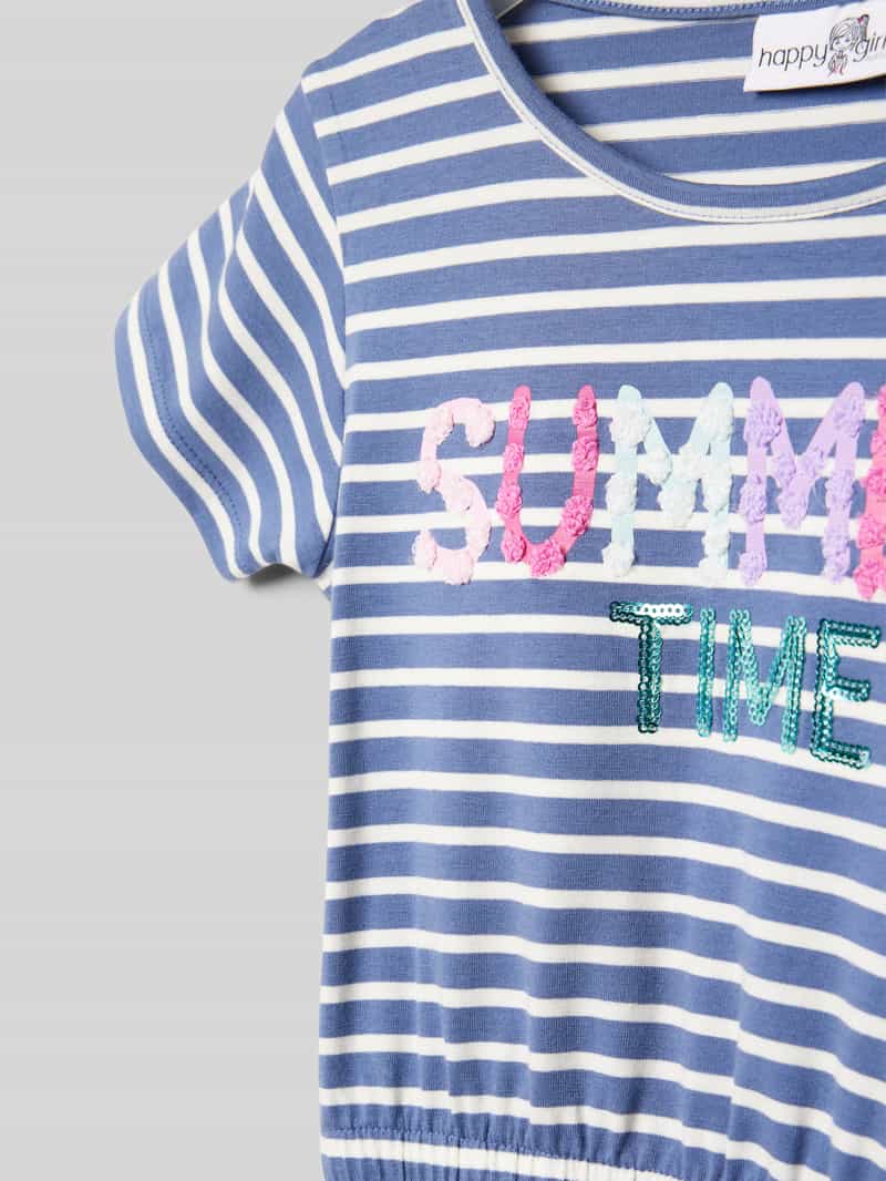 Happy Girls Jurk met streepmotief