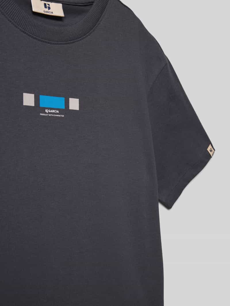 Garcia T-shirt met labelprint