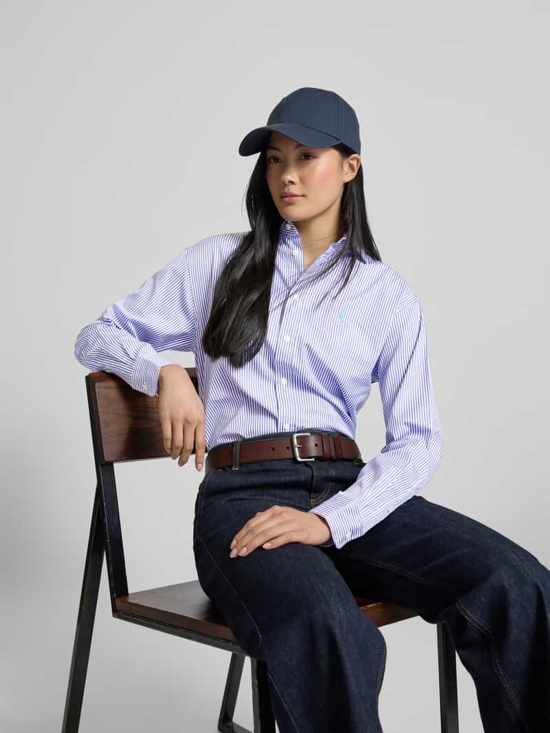 Polo Ralph Lauren Relaxed fit overhemdblouse met logostitching