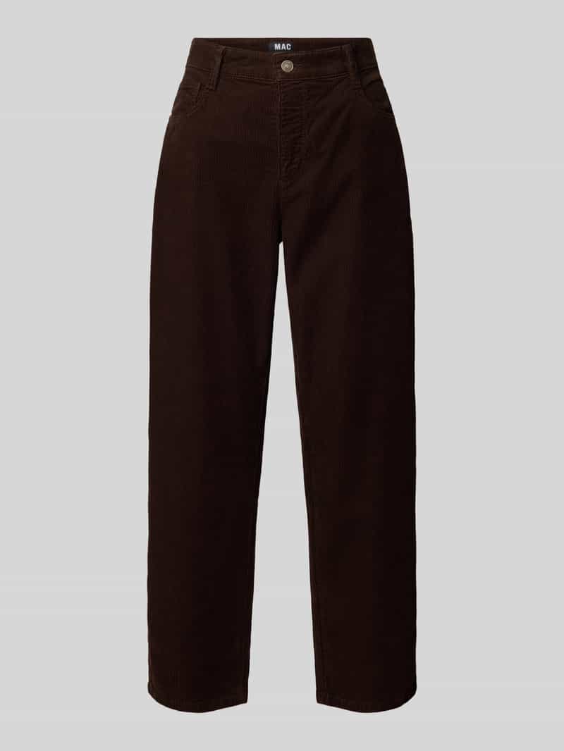 MAC Regular fit corduroy broek van katoenmix model 'DANNI 2.3'