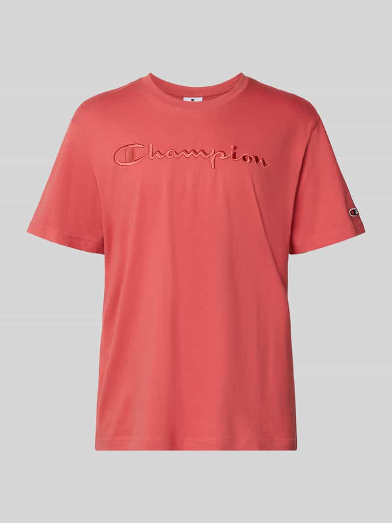 Champion T-shirt met labelstitching model 'ICONS'