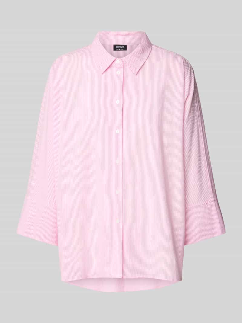 Only Loose fit overhemdblouse van puur katoen model 'ASUGUSTA'