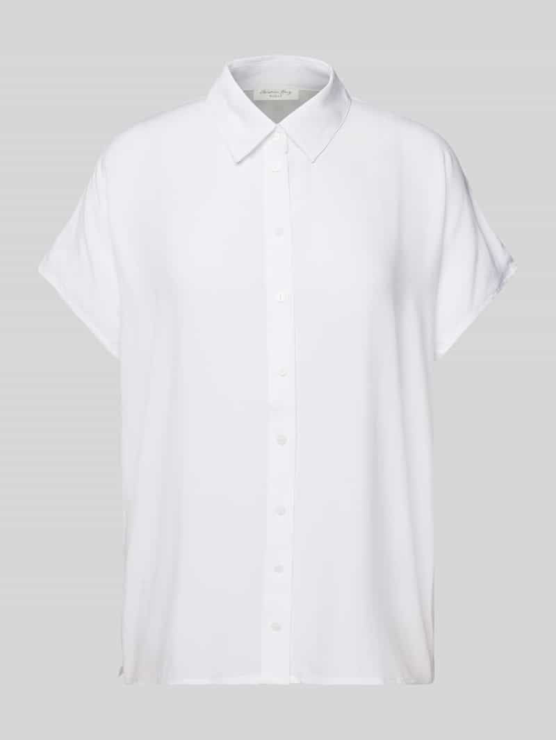 Christian Berg Woman Regular fit overhemdblouse met kapmouwen