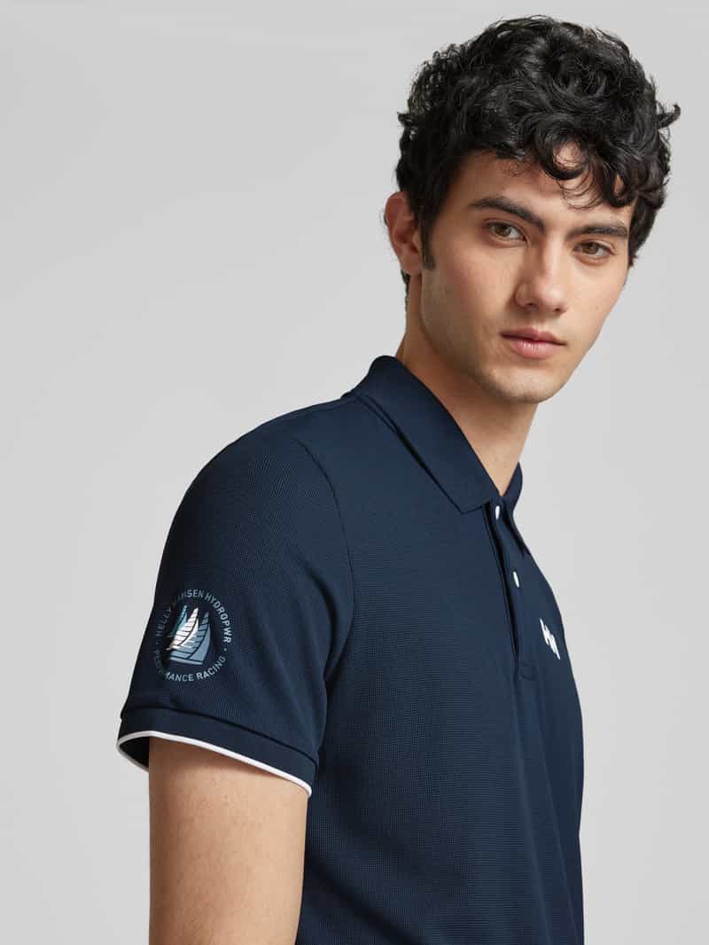 Helly Hansen Regular fit poloshirt met logoprint model 'Ocean Polo 2.0'
