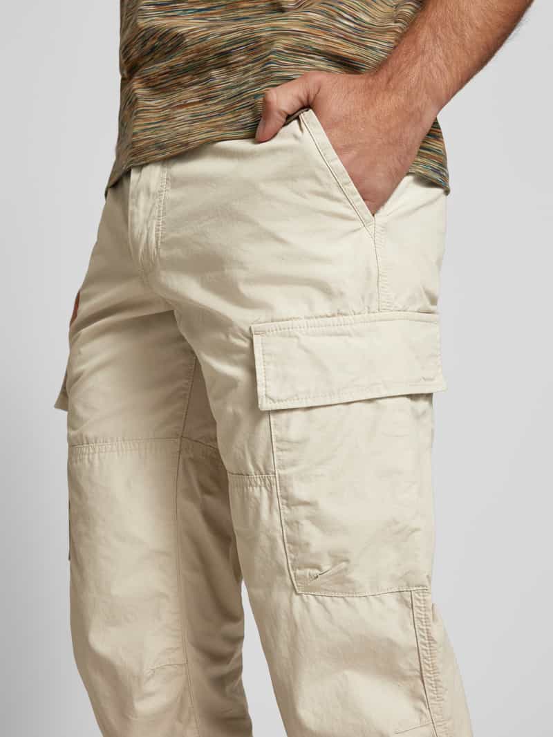 camel active Regular fit capribroek met cargozakken