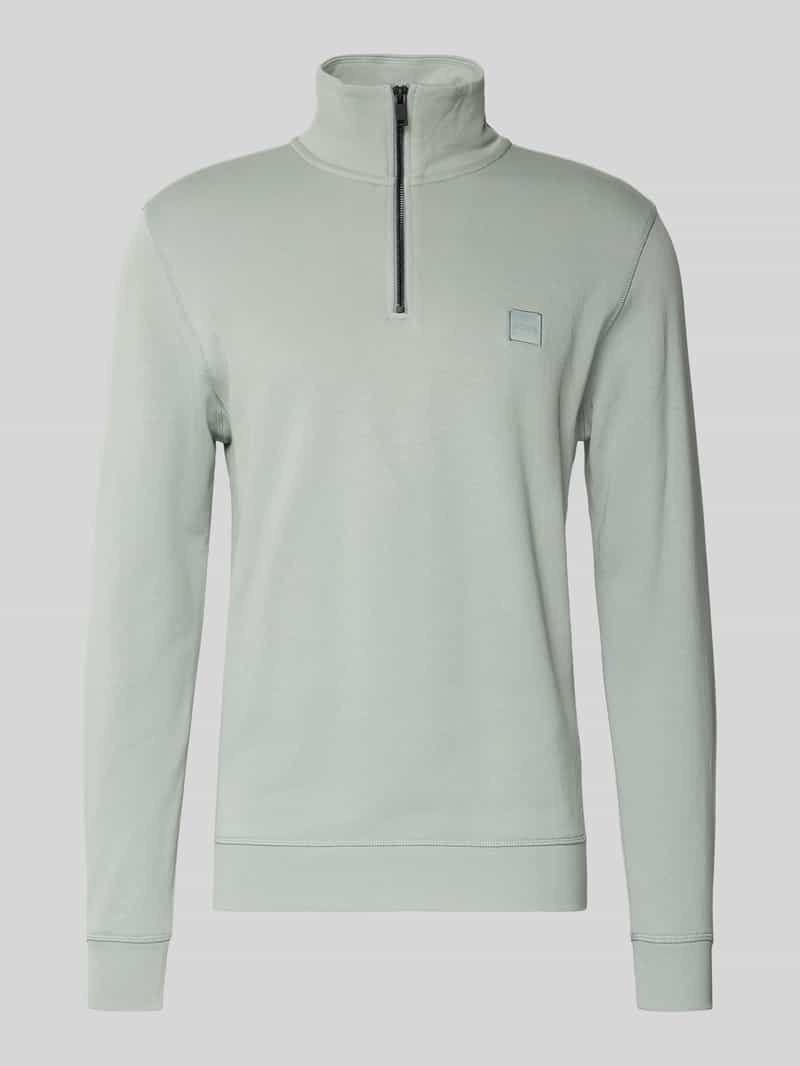 Boss Orange Regular fit sweatshirt van puur katoen
