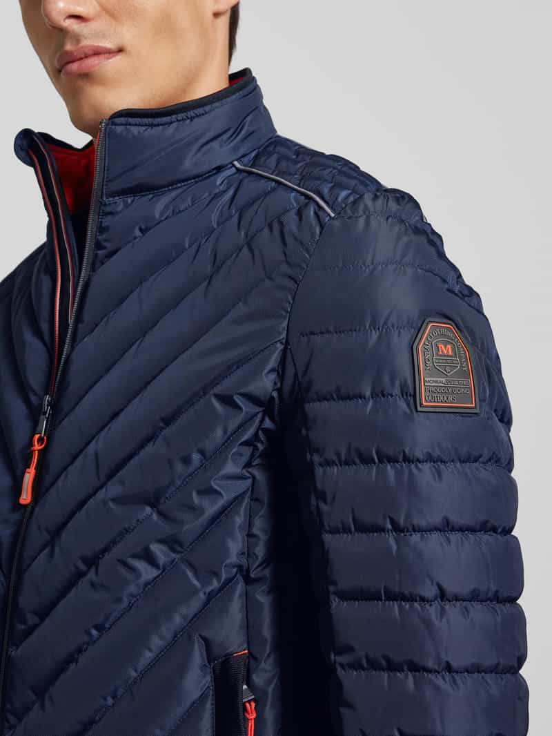 MCNEAL Gewatteerd jack met labeldetail