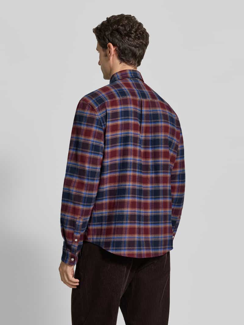 MCNEAL Regular Fit vrijetijdsoverhemd met button-downkraag