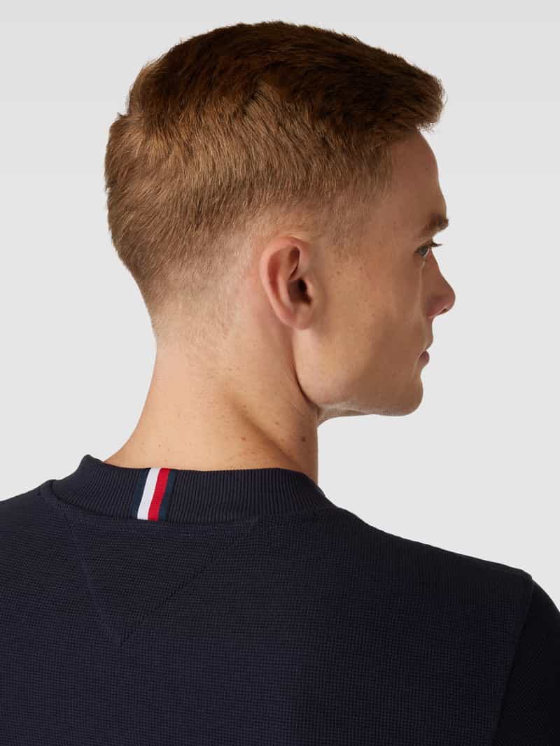 Tommy Hilfiger Sweatshirt met structuurmotief