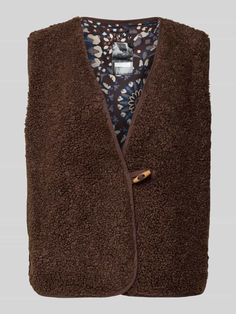 Ichi Regular fit gilet van teddybont model 'Gozima'