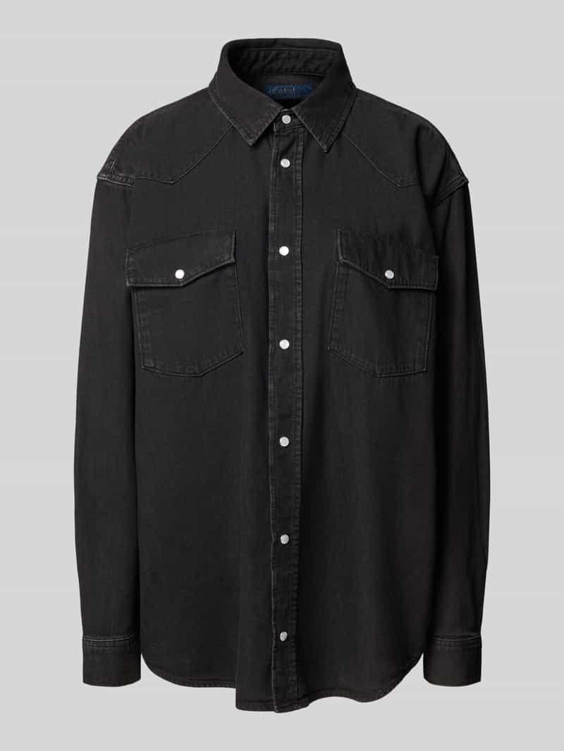 Polo Ralph Lauren Regular fit jeansoverhemd met drukknoopsluiting