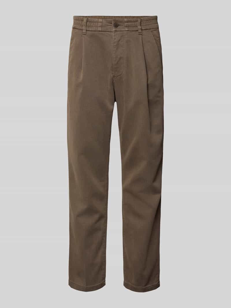 drykorn Regular fit broek met bandplooien model 'CHASY'