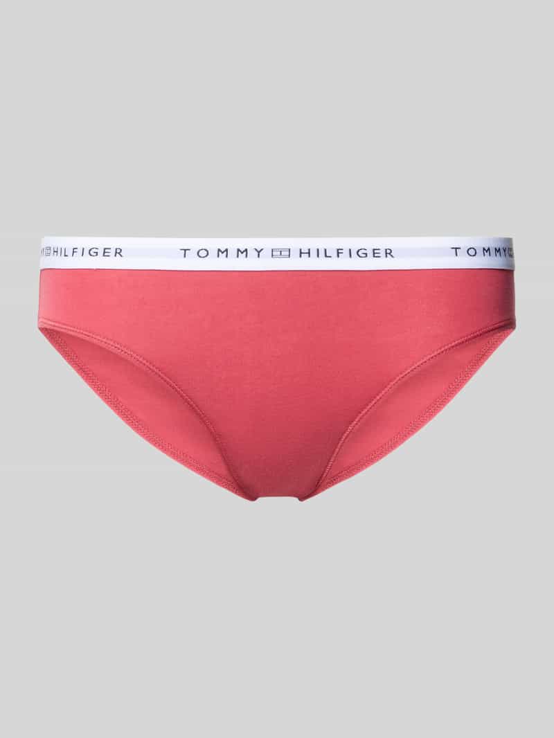 Tommy Hilfiger Slip van katoenmix met labelprint