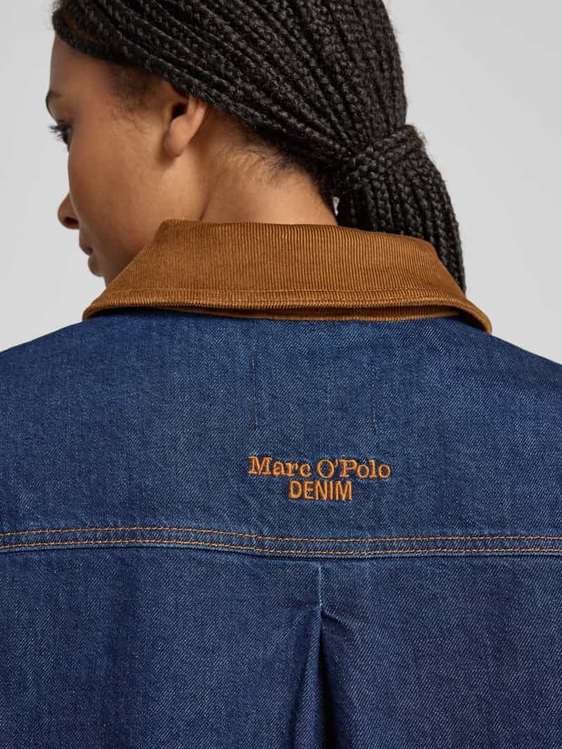 Marc O'Polo DENIM Boxy fit jeansjack van puur katoen