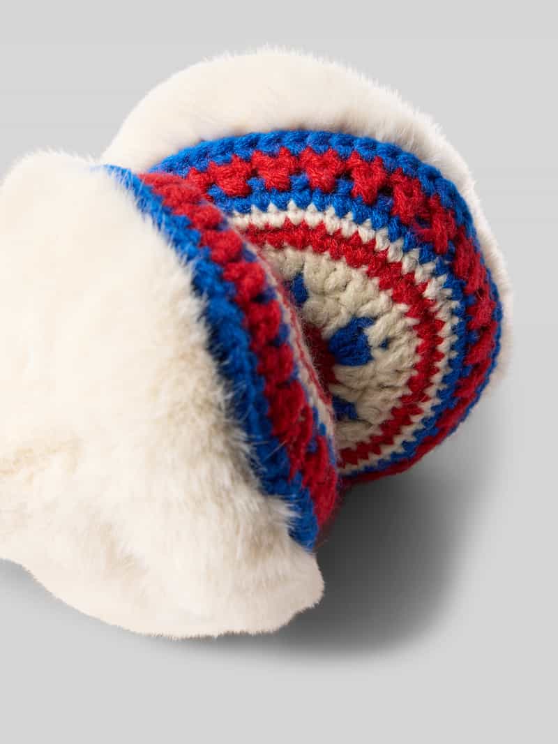 Barts Oorwarmers met imitatiebont model 'Crochetti'
