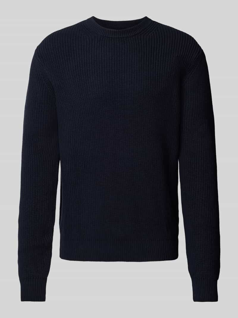 Replay Gebreide pullover met labeldetail