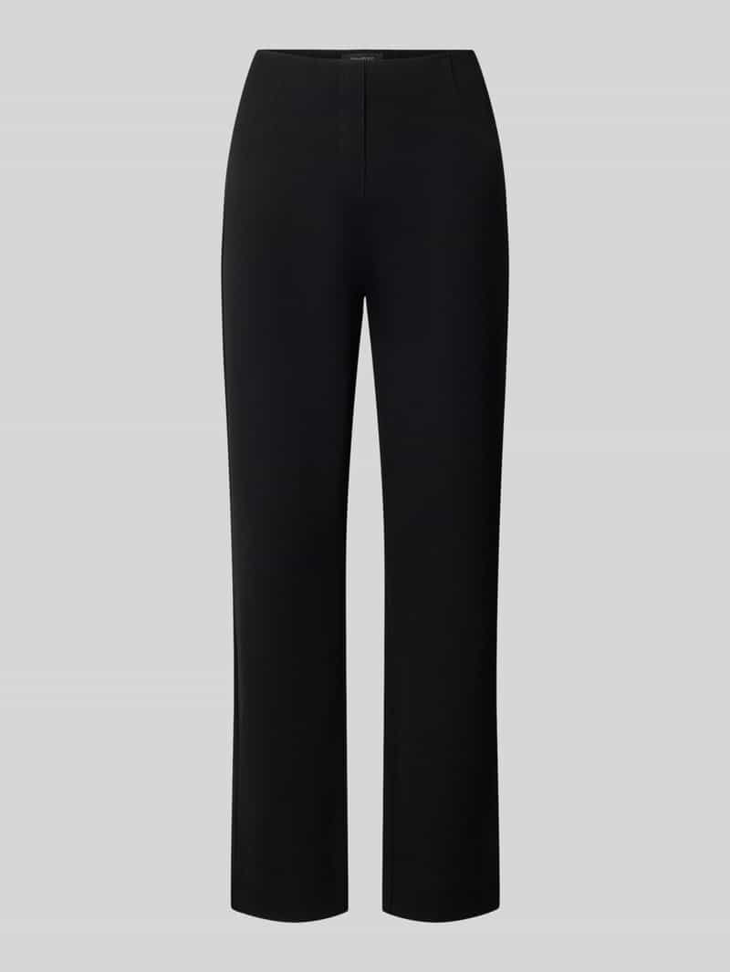 Stehmann Straight Fit Culotte aus Viskose-Mix Modell 'Igor' in Black, Größe 40 211581440