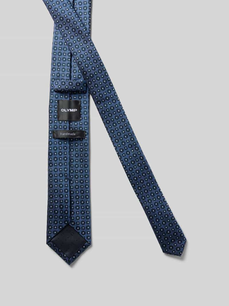 Olymp Stropdas met labeldetail