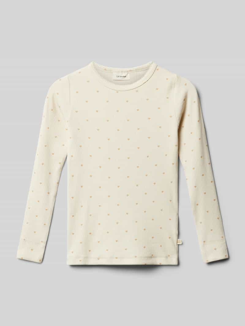 Lil Atelier Longsleeve met ronde hals