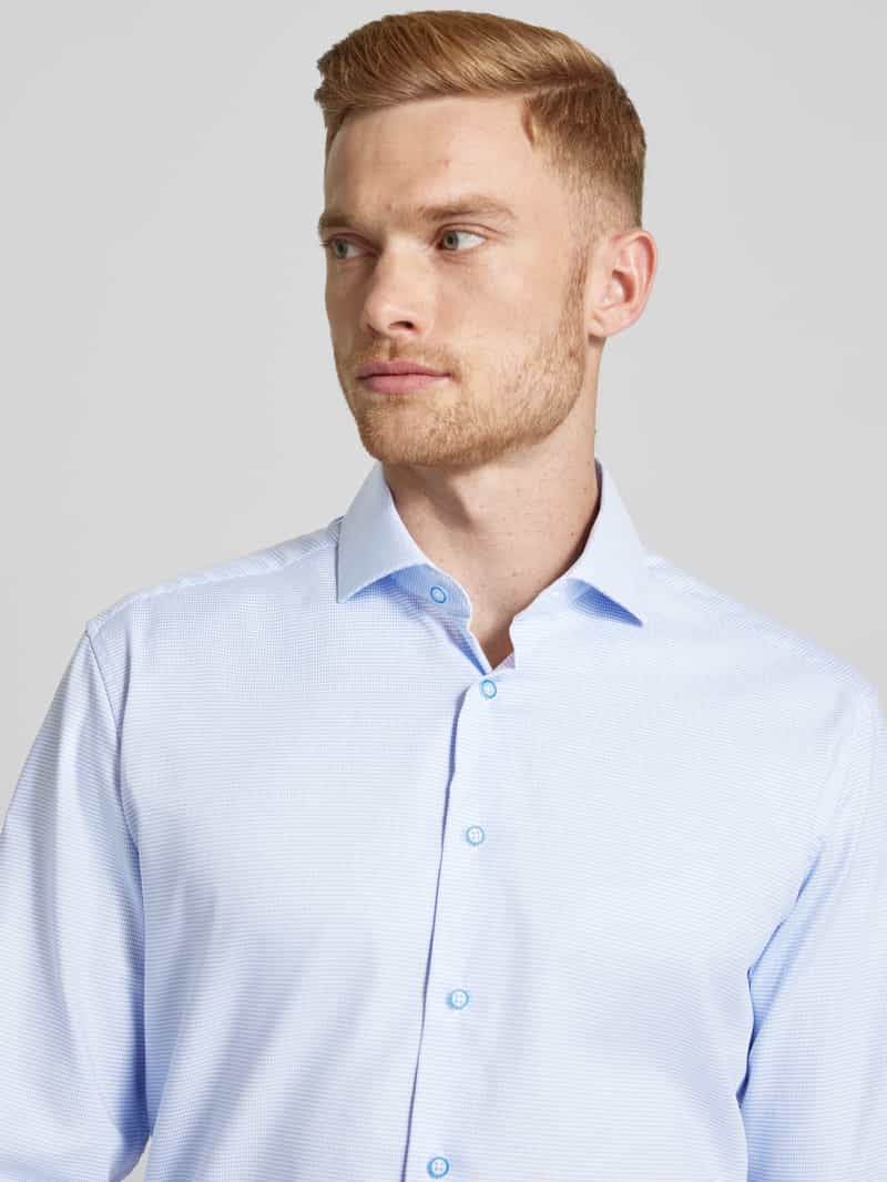 Eterna Modern fit zakelijk overhemd met haaikraag