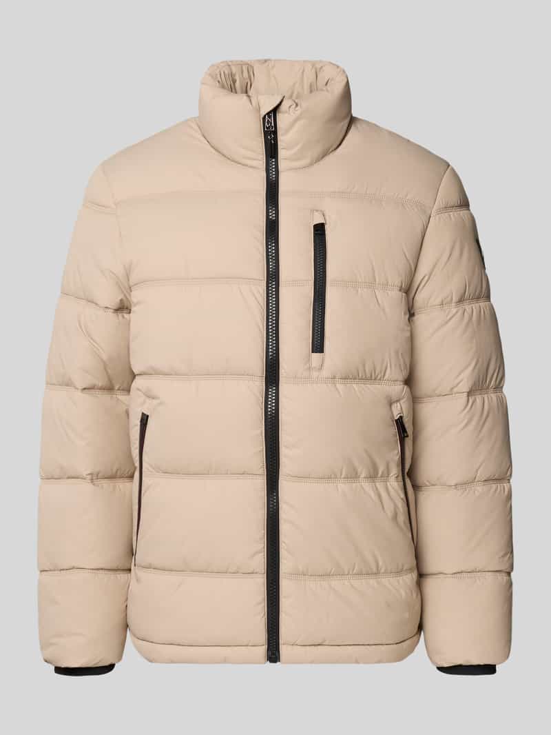 Tom Tailor Regular fit gewatteerd jack met opstaande kraag