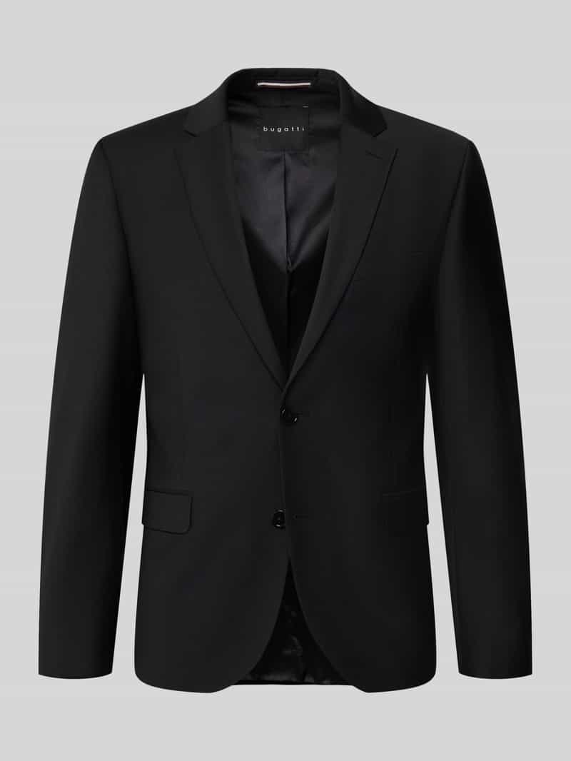 Bugatti Regular fit 2-knoops colbert met klepzakken