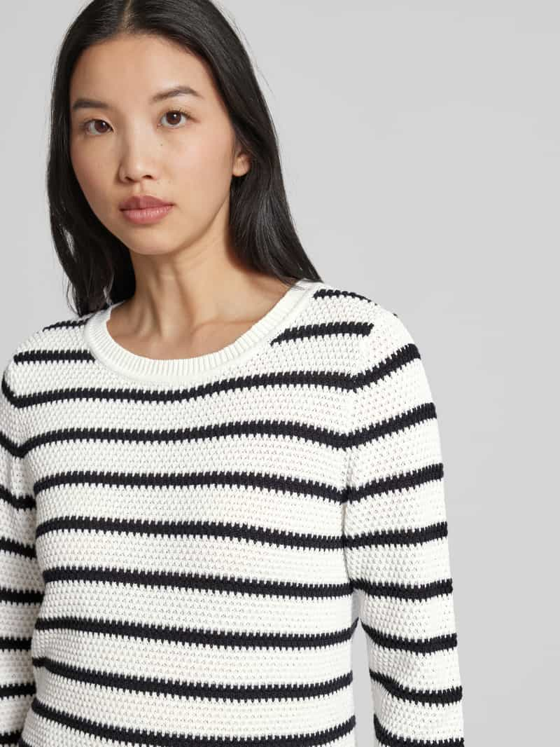 Vila Gebreide pullover met streepmotief model 'DALO'