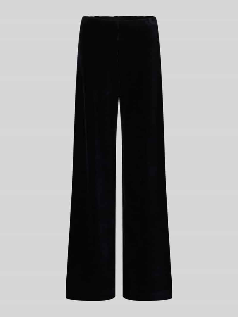 RAFFAELLO ROSSI Wide leg corduroy broek model 'ELAINE'