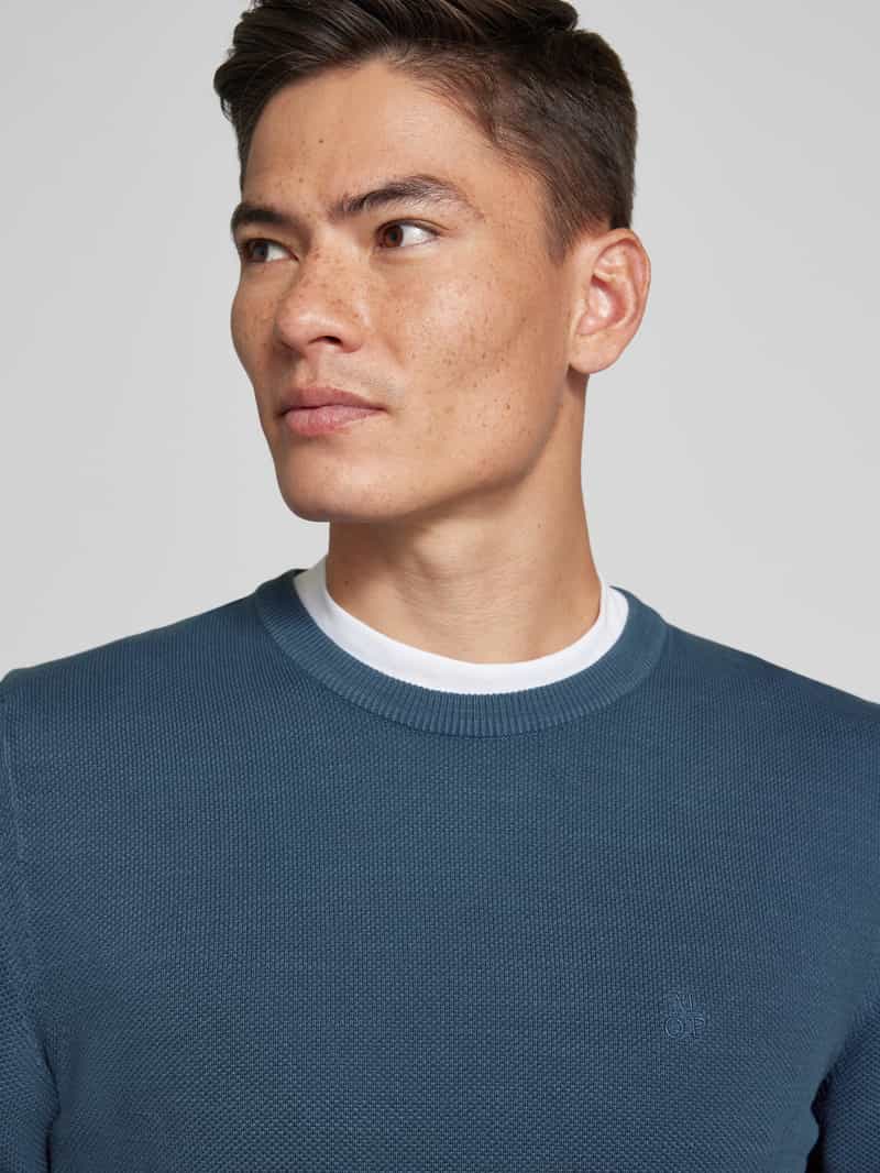 Marc O'Polo Gebreide pullover met structuurmotief