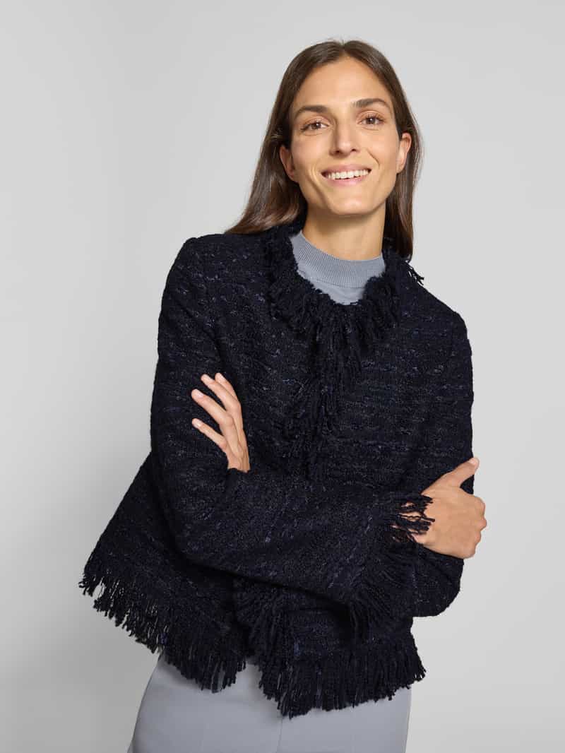 Essentiel Antwerp Regular fit jack met wol model 'ISKRA'