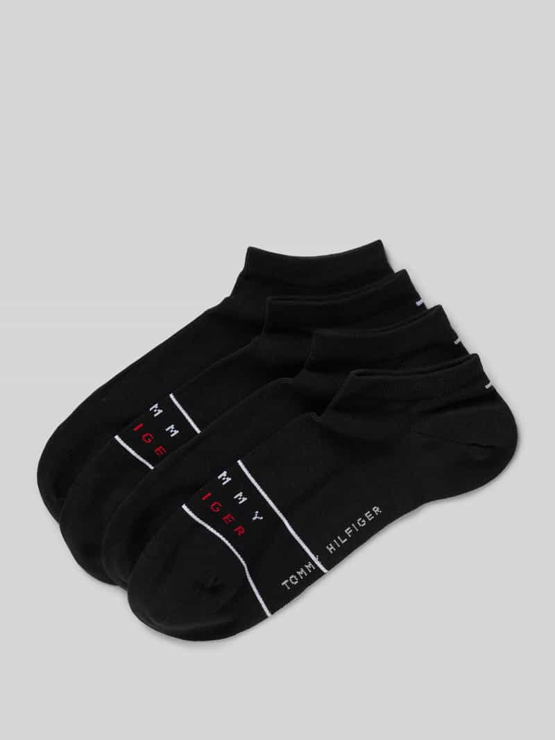 Tommy Hilfiger Sneakersokken in een set van 4 paar