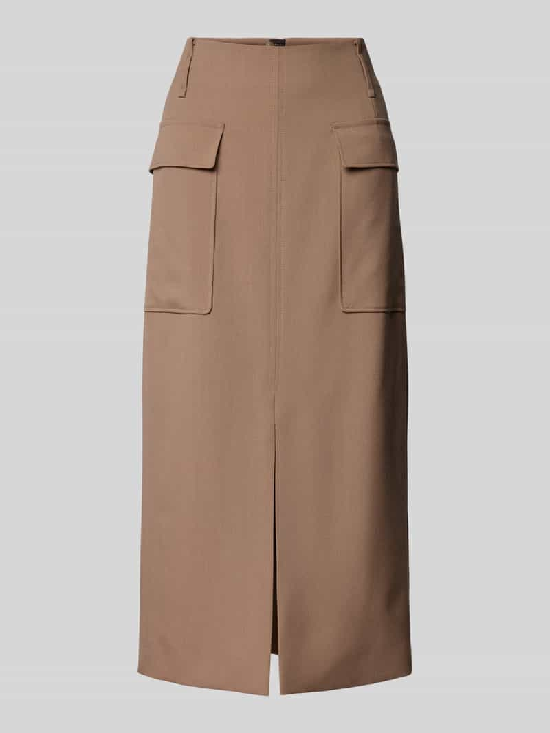 Windsor Midirok van scheerwol met loopsplit