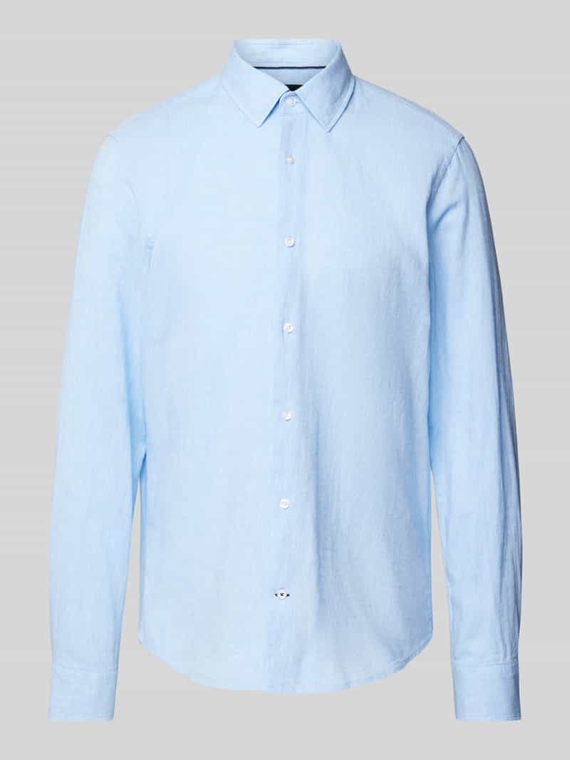 Joop! Slim fit vrijetijdsoverhemd met kentkraag