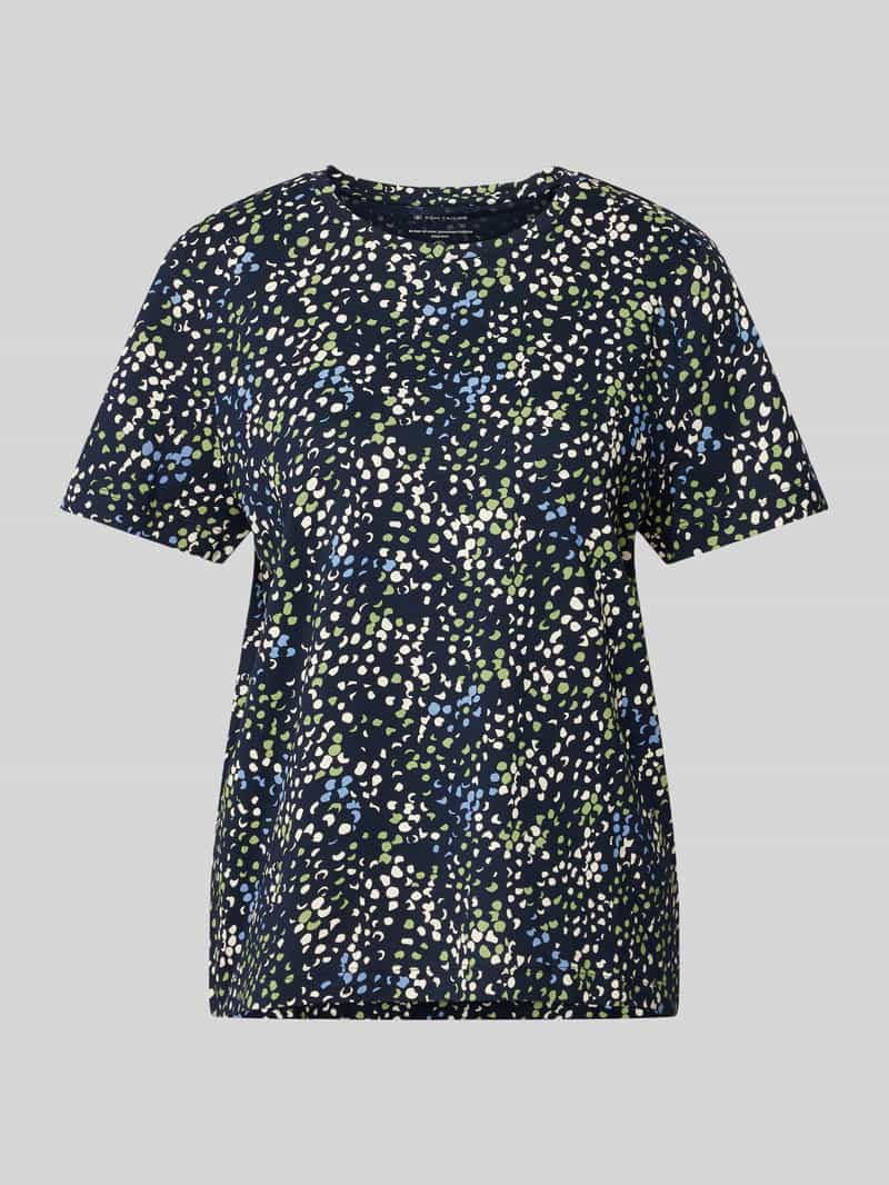 Tom Tailor Regular fit T-shirt van puur katoen